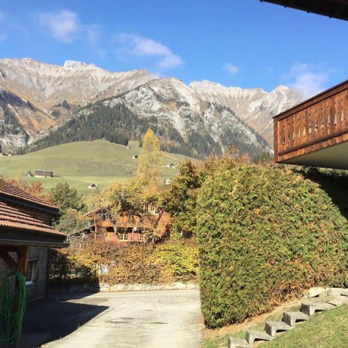 Cozy Apartment In The Heart Of The Alps Château-d'Oex Exterior foto