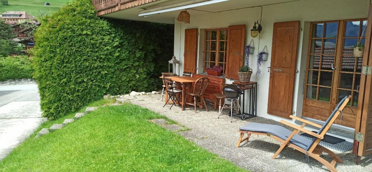 Cozy Apartment In The Heart Of The Alps Château-d'Oex Exterior foto